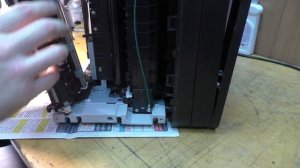 Samsung CLX-3305 — Замятие в лотке 1 (неисправность соленоида)