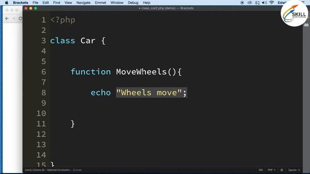 What are class methods and how to use methods in PHP | OOPs in PHP Tutorial смотреть онлайн