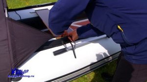 Носовой тент для ПВХ лодок Polar Bird, обзор.