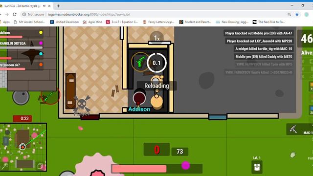 surviv io 2d battle royale game смотреть онлайн