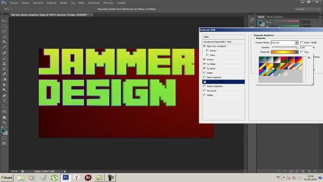 Photoshop CS6 - Yazıya Efekt Verme смотреть онлайн
