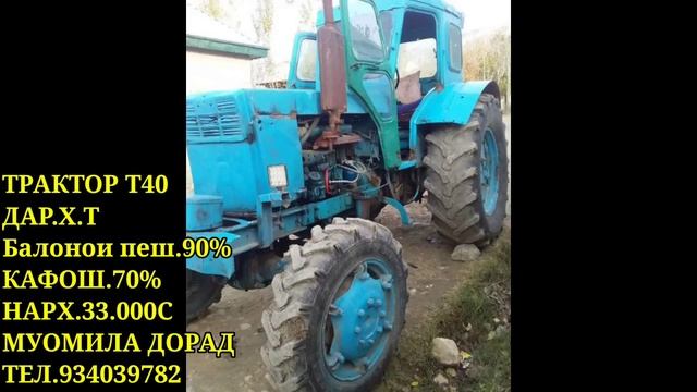 ТРАКТОРХОИ ФУРУШИ АРЗОН.ТРАКТОР.МТЗ 82.1.МТЗ.80.Т40.МИНИ КОМБАЙН Т40.Т28.МТЗ.80.МОТОБЛОК. смотреть онлайн
