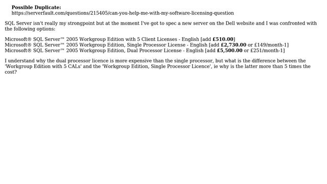DevOps & SysAdmins: SQL Server 2005 version comparison / differences (2 Solutions!!) смотреть онлайн