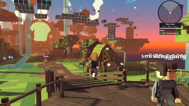 Quick walkthrough in The Sandbox Alpha game смотреть онлайн