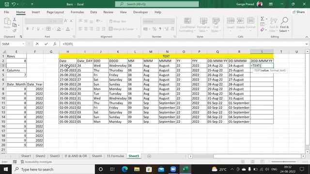 Excel 15 formuls Part 2 смотреть онлайн
