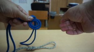 Учимся вязать узел проводник восьмерка