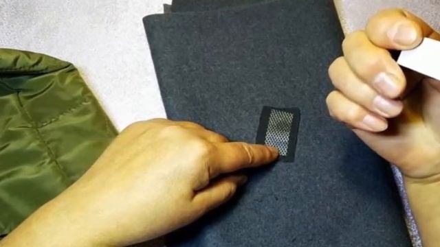 Как заклеить куртку. Заплата на куртку смотреть онлайн