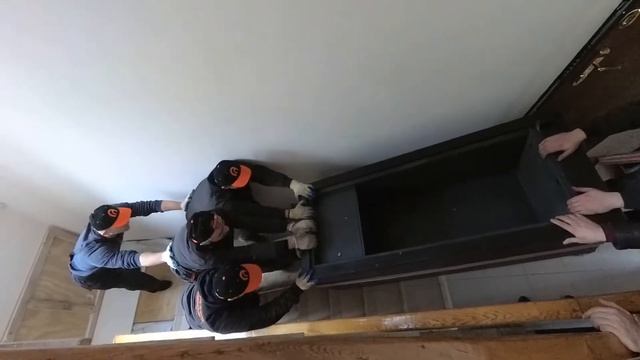 Сложный такелаж 2-х тяжелых сейфов. Вес сейфов - 500 и 900 кг смотреть онлайн