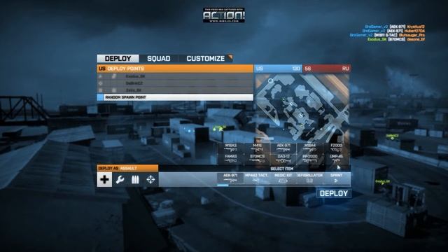 Battlefield 3-TDM-Noshahr Canals-2 Weapon unlock+Level Up Gameplay HD смотреть онлайн