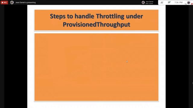 Handling DynamoDB provisioned throughput capacity during the data load смотреть онлайн