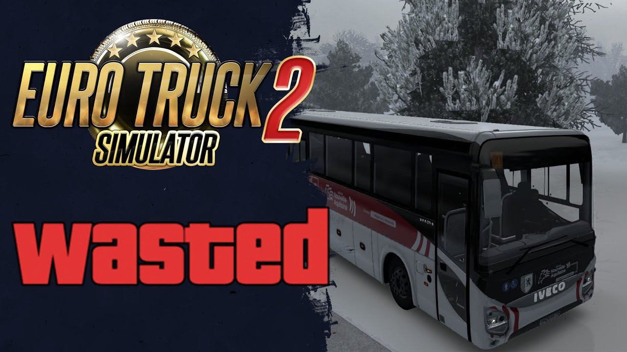 Альтернативный зимний мод 1.49 | Euro Truck Simulator 2 смотреть онлайн