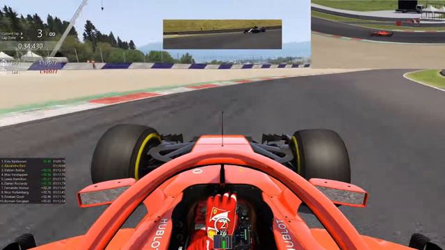 F1 2018: Austrian GP - Ferrari racing in Red Bull Ring - Assetto Corsa смотреть онлайн