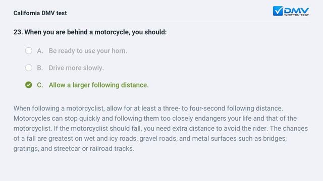 2023 California DMV Written Test #1 смотреть онлайн