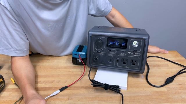 Extend your Bluetti EB3A Runtime with Batteries you already have | USB-C Power Delivery смотреть онлайн