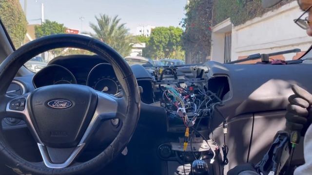 How to install radio android tesla Ford Fiesta смотреть онлайн