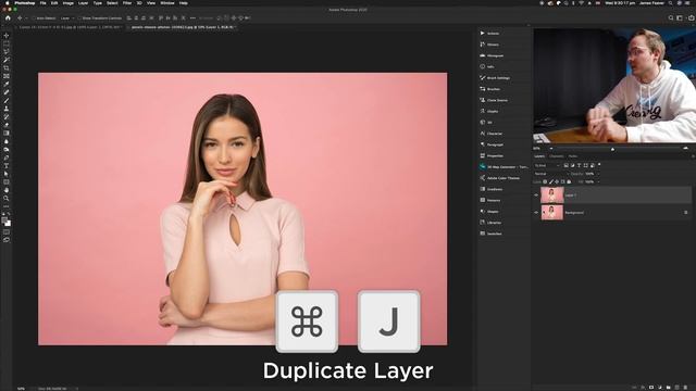 How to Remove a White Background and Make it Transparent in Photoshop #BeginnerTutorial смотреть онлайн