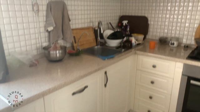 Светлая кухня для дачи Александры в Балашихе смотреть онлайн
