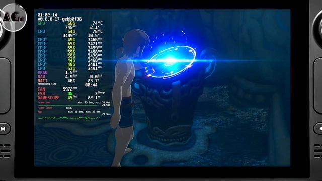 Установка The Legends of Zelda Breathe of the Wild на steam deck. Cemu 1.26 смотреть онлайн