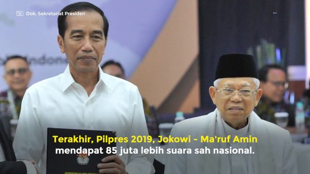 Perolehan Suara Paslon 02 Tertinggi dalam Sejarah Pemilu Indonesia смотреть онлайн