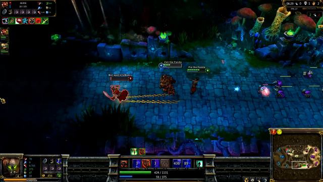 The Panda Legacy Plays - League of Legends 3v3 Ep. 002 part 1 смотреть онлайн