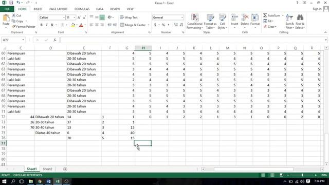 ANALISA DESKRIPTIF EXCEL (FREKUENSI DAN ANALISA KELAS INTERVAL). CUKUP DENGAN MS.EXCEL SAJA ! смотреть онлайн
