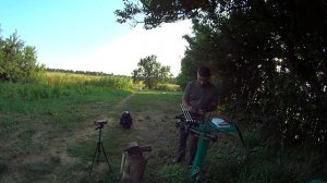 Дешевый лук для охоты Junxing M125 замер скорости.