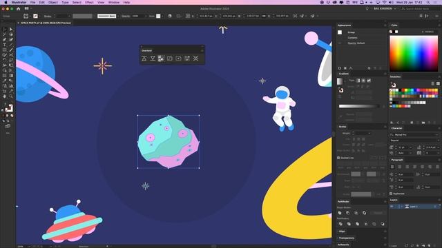 Import from Illustrator to After Effects with Overlord - Tutorial смотреть онлайн