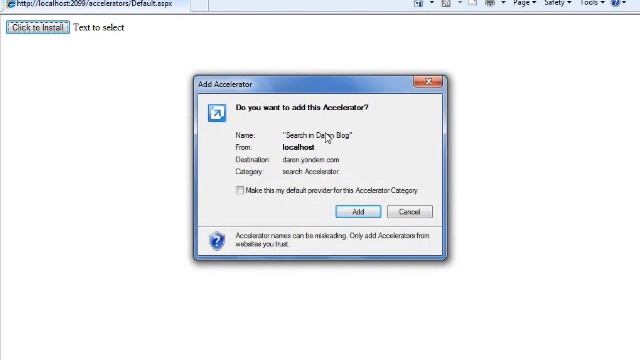What is a IE8 Accelerator and how to make it Part 2 of 2 смотреть онлайн