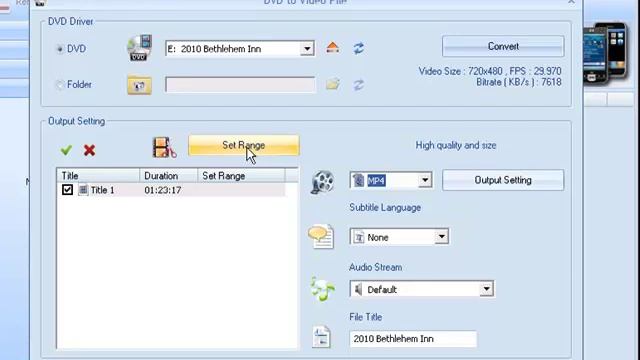 Format Factory convert DVD to Video File, Most all file types, MP4, RMVB, WMV, 3GP смотреть онлайн