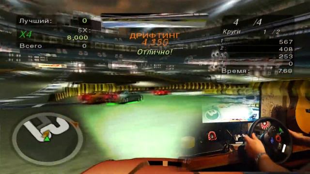 Need for speed Underground 2 ДРИФТ - НА РУЛЕ - 900° смотреть онлайн