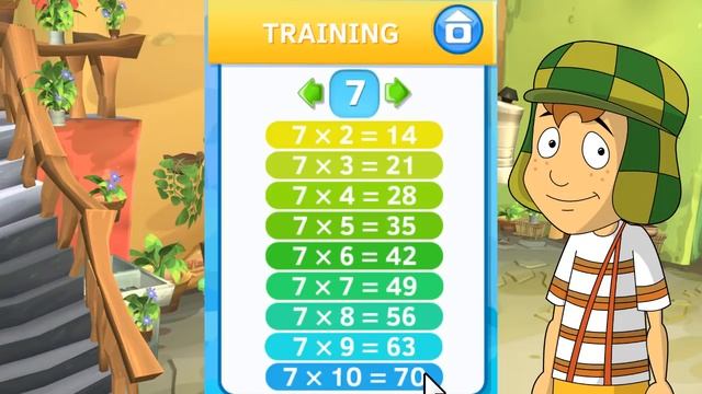 El Chavo Animado | Tablas de multiplicar del 2 al 12, Canción tablas de Multiplicar con el Chavo смотреть онлайн
