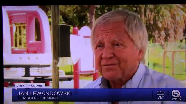 Jan Lewan with Humanitarian Aid to Ukraine. Channel 5. смотреть онлайн