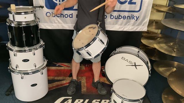 Basix pochodový buben 12" x 7" смотреть онлайн