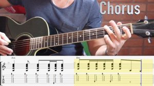 We are the champions - Queen - Tutorial + Tab (acoustic guitar arrangement)