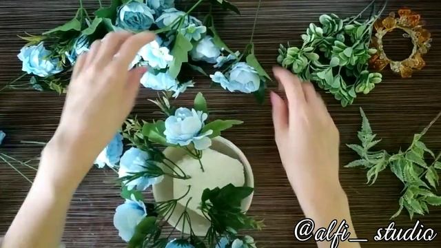 #79 Голубые мини-пионы? Мастерская Альфии ? смотреть онлайн