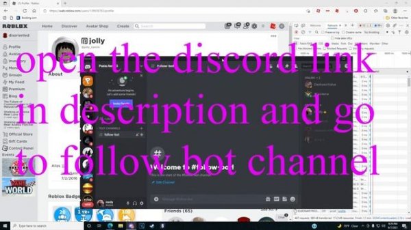 ROBLOX FOLLOWER BOT PAKIE HAKIE NET 2 0 1