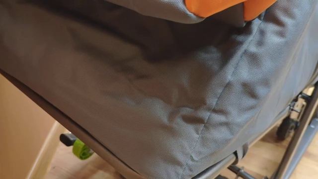 Санки коляска Galaxy Kids 1-1 plus (Оранжевый, пингвин) смотреть онлайн