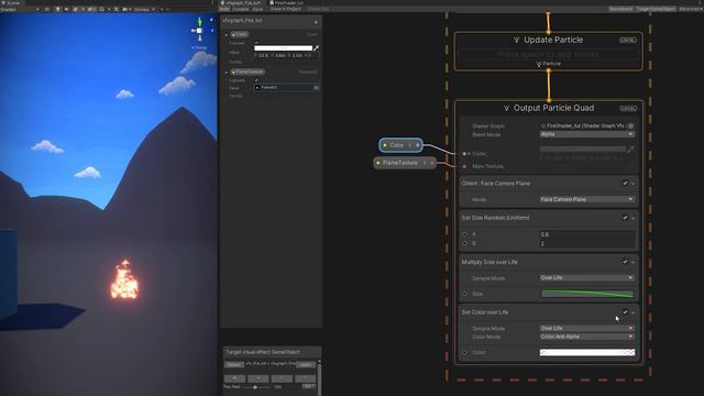 STYLIZED FIRE in Unity VFX Graph Tutorial смотреть онлайн