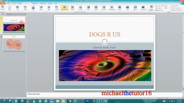 VIDEO #27 (PowerPoint 2010) - Removing transitions in your presentation in PowerPoint смотреть онлайн