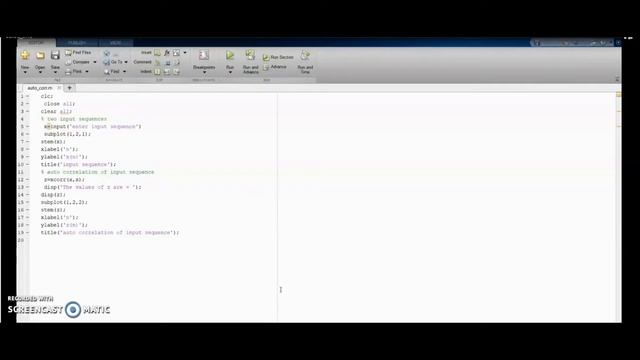 Auto correlation using time domain смотреть онлайн