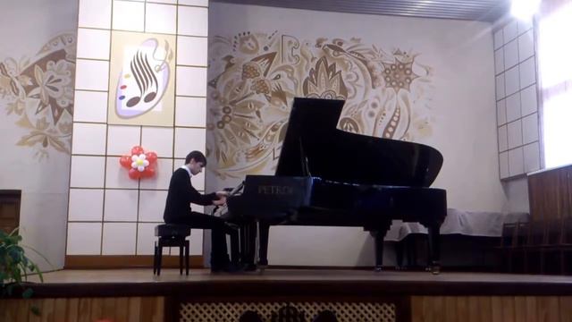 Liszt - Paganini Etude No. 5 (Petro Bondar - Piano)