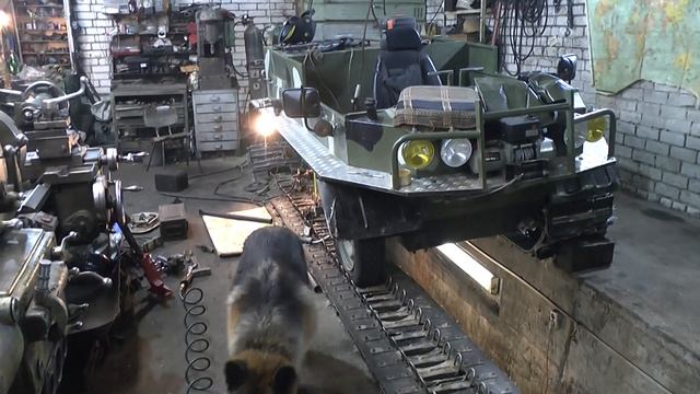 Ремонт вездехода 13.12.17г. смотреть онлайн