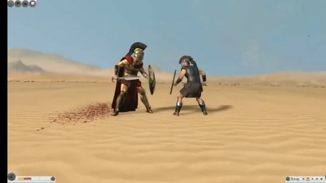 Поединок Ахиллес (Греция) VS Леонид (Спарта Греция) (Старое Видео). смотреть онлайн