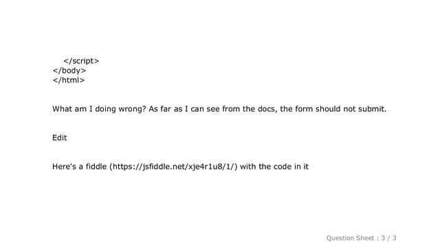 HTML : v-on:submit.prevent not stopping form submission смотреть онлайн