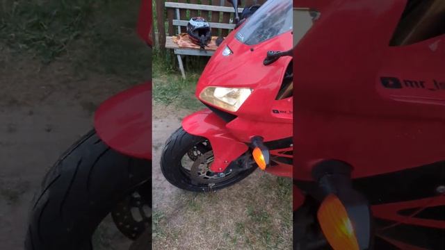 Поставил новую резину Michelin Power 2CT