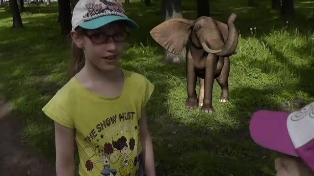 Немецкий для детей. Урок 9. Животные Африки на немецком. Deutsch mit Ksenia! смотреть онлайн