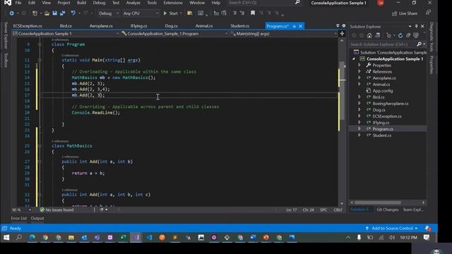 C# Hands On - Overloading vs Overriding смотреть онлайн