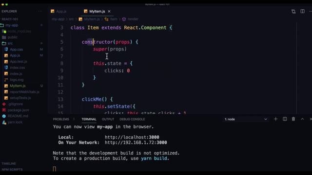 14 React js 101 React js for beginners 02 смотреть онлайн