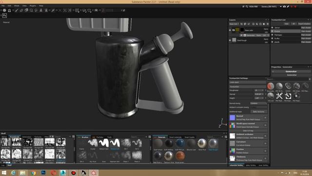 Текстурирование в Substance Painter