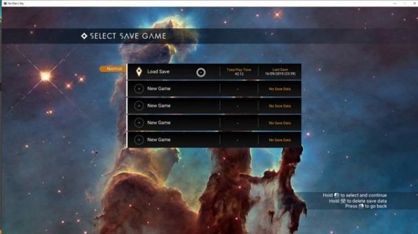 Menu Manager for NMS - No Man's Sky mod installer using Vortex